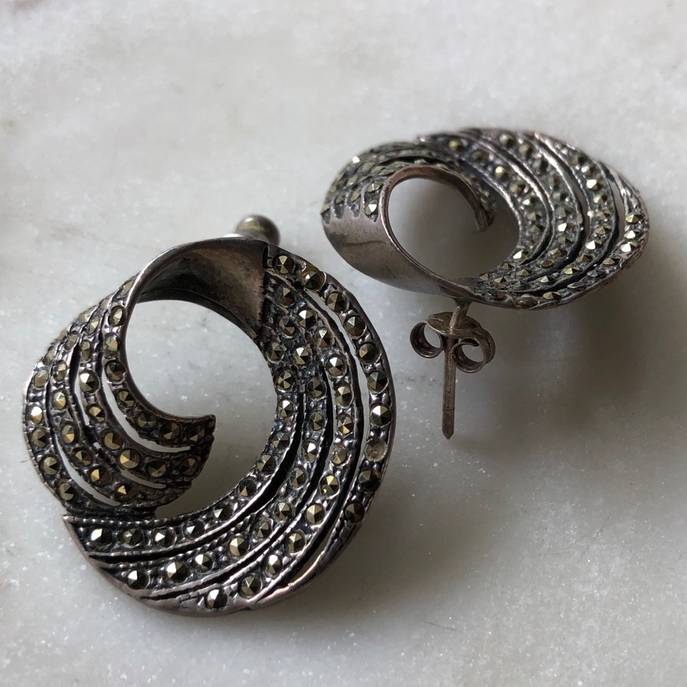 Make me an offer! Vintage Marcasite Earrings